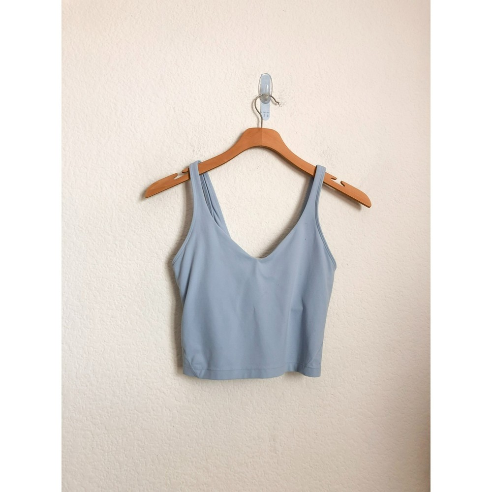 lululemon athletica Light Blue Tank Top